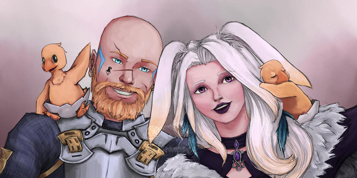 FFXIV Couples Commission 2